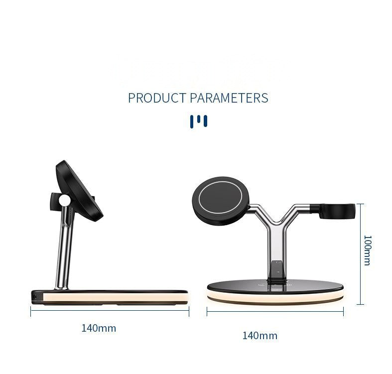 Desk 3 in 1 Wireless Charger - LC10 TECH